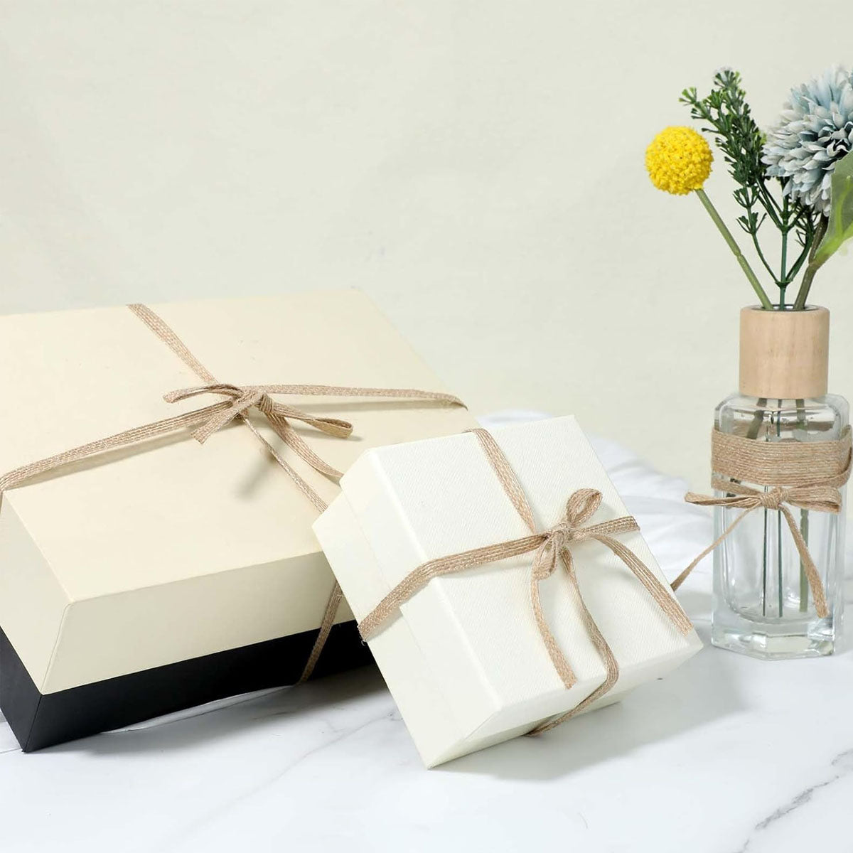 PATPAT 5 Rolls Jute Burlap Ribbon, 3.94 inches Creative Jute Cloth Roll Jute Rope for Craft Ribbons for Gift Wrapping, Event & Wedding Decorations, Gift Packing Materials Natural Fabric Roll Craft PATPAT 5 Rolls Jute Burlap Ribbon, 3.94 inches Creative Jute Cloth Roll Jute Rope for Craft Ribbons for Gift Wrapping, Event & Wedding Decorations, Gift Packing Materials Natural Fabric Roll Craft